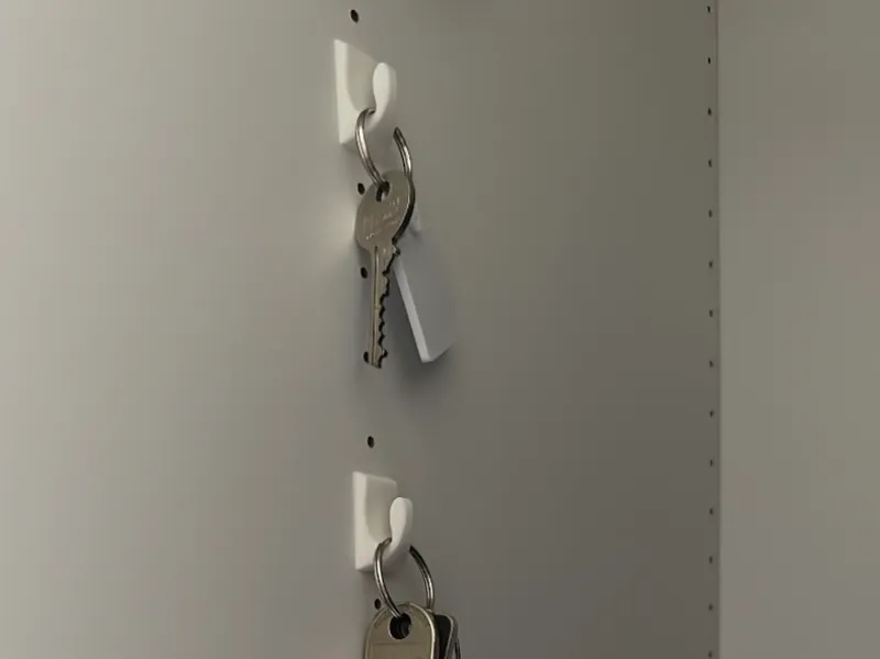 Ikea shelf lost hole key holder