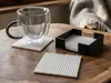 Coasters with holder - 2-color, 0.2mm layer