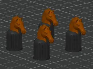 Horse Valve Cap car bike schrader