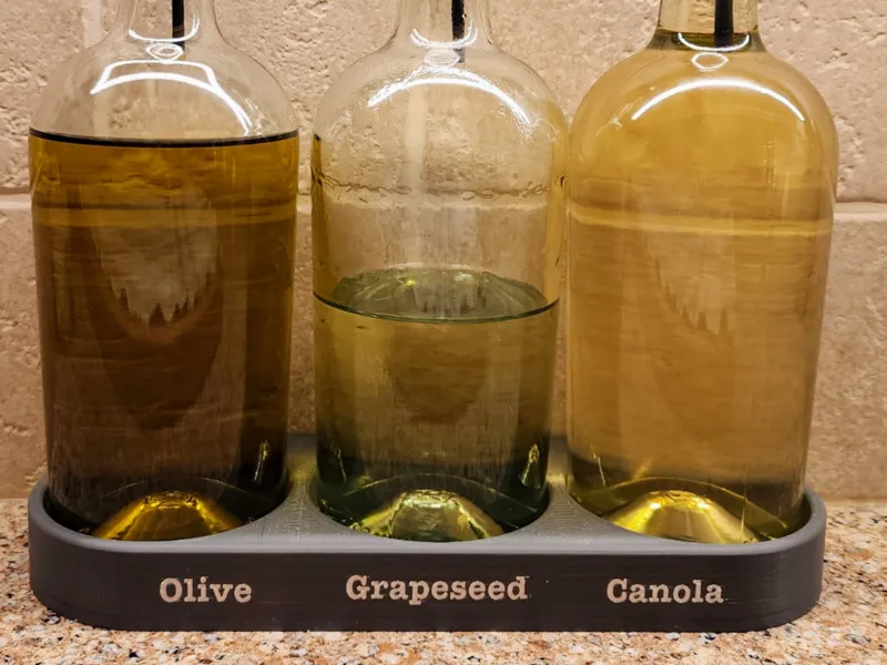 Kitchen Oil/Vinegar Bottle Holder