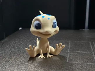 Little Gecko That Wanted to Be a Dragon
