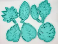 Emporte-pièce feuilles pour pâte à modeler — photo 2