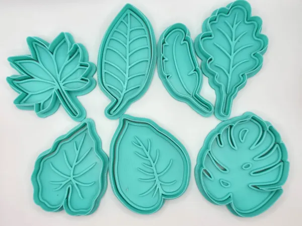 Emporte-pièce feuilles pour pâte à modeler