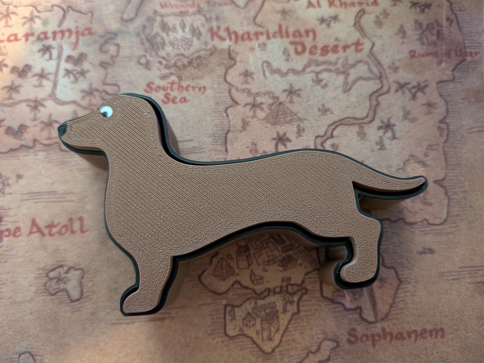 Dachshund Sausage Dog Fidget Clicker Toy