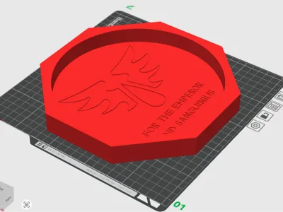 Blood Angels Dice Tray