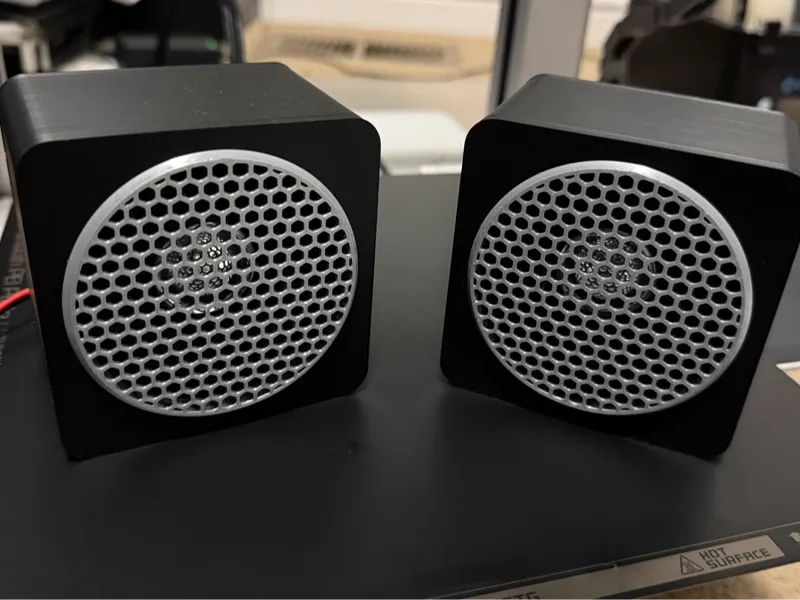 Simple 3" Speaker with grill