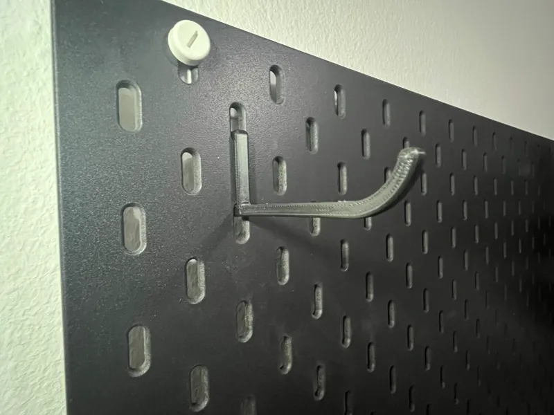 Universal Hook 52mm long | ikea SKÅDIS/Skadis