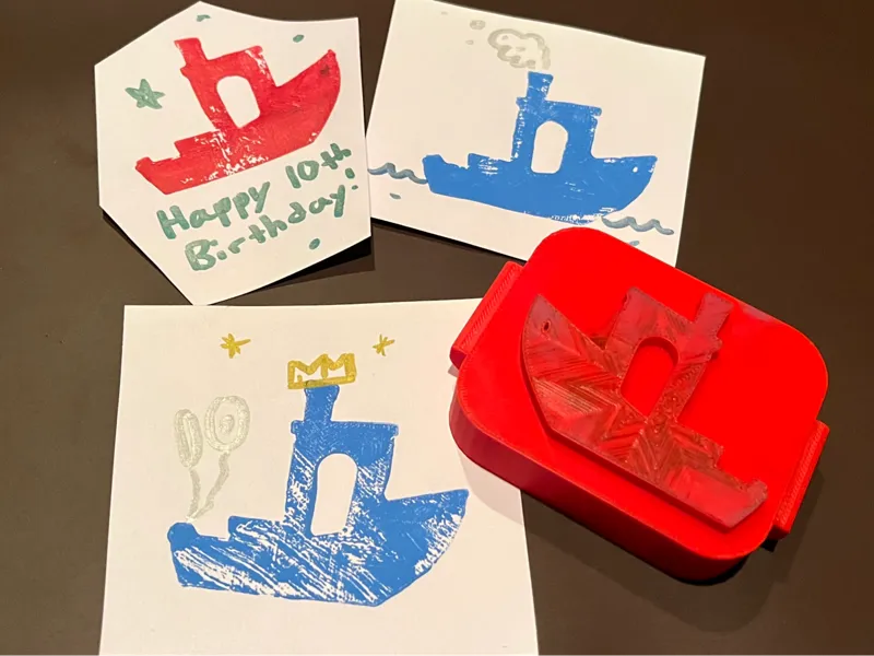 3D Benchy Stamp