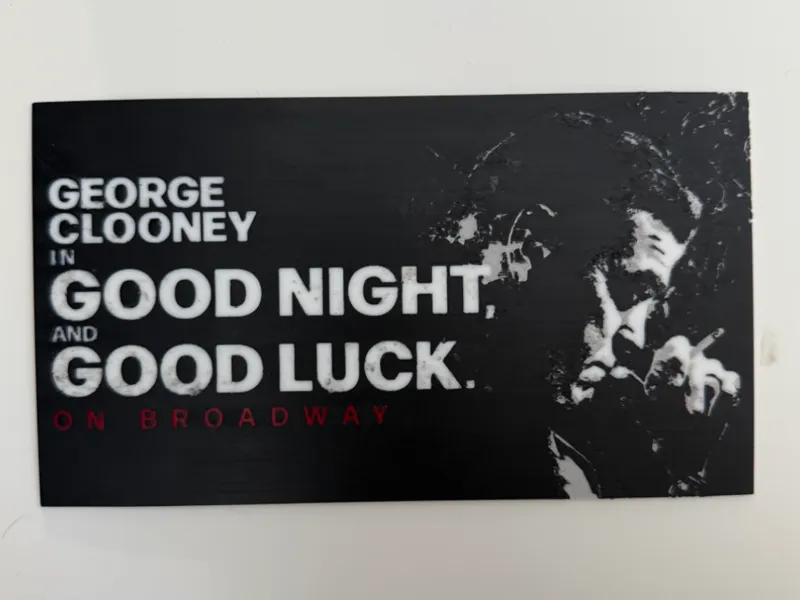 Good night and Good luck