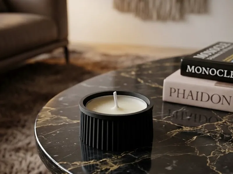 Japandi Tealight candle holder
