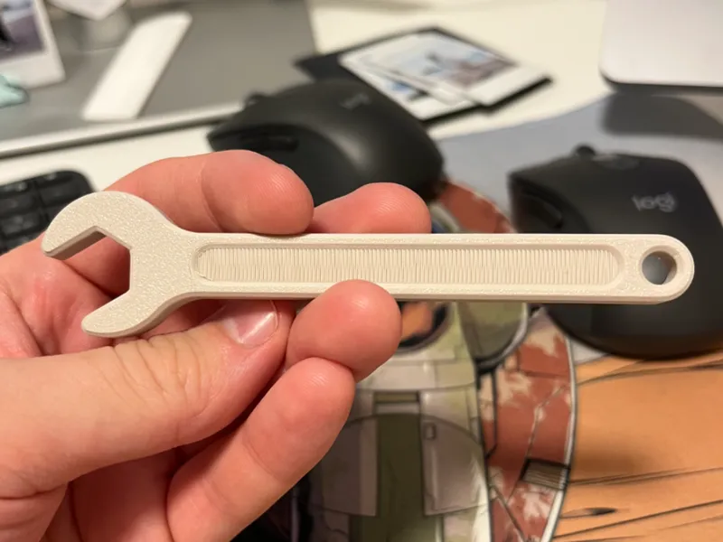 13 mm open-end wrench