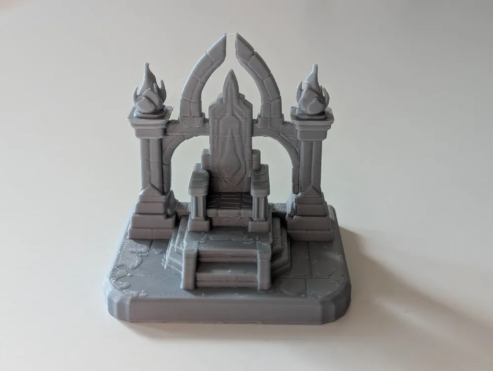 Cadeau décoratif de collection de trône de bureau de conception spéciale