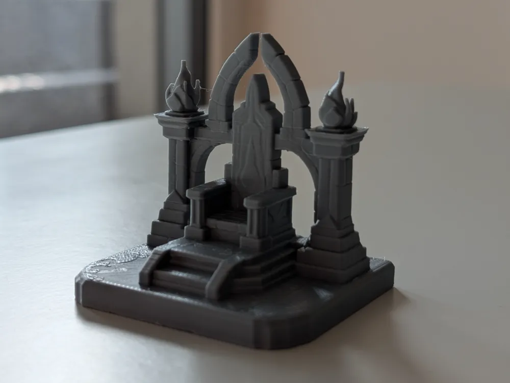 Cadeau décoratif de collection de trône de bureau de conception spéciale