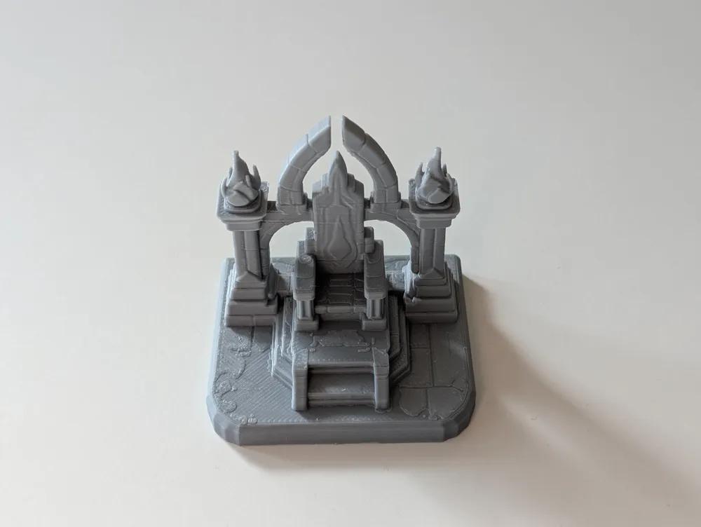 Cadeau décoratif de collection de trône de bureau de conception spéciale