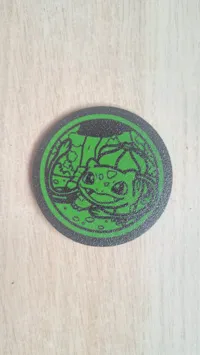 Bulbasaur Flat art, AMS 0.2mm nozzle
