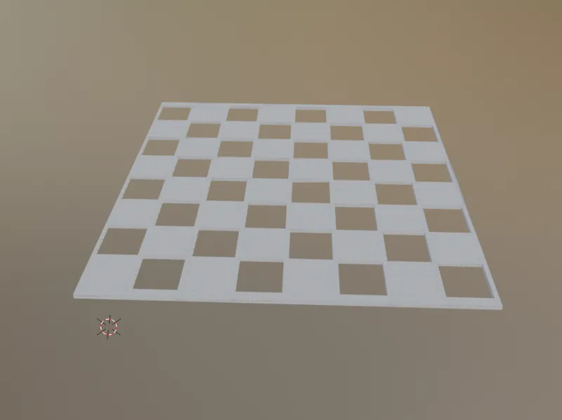 minimalist chess board 2 hour print