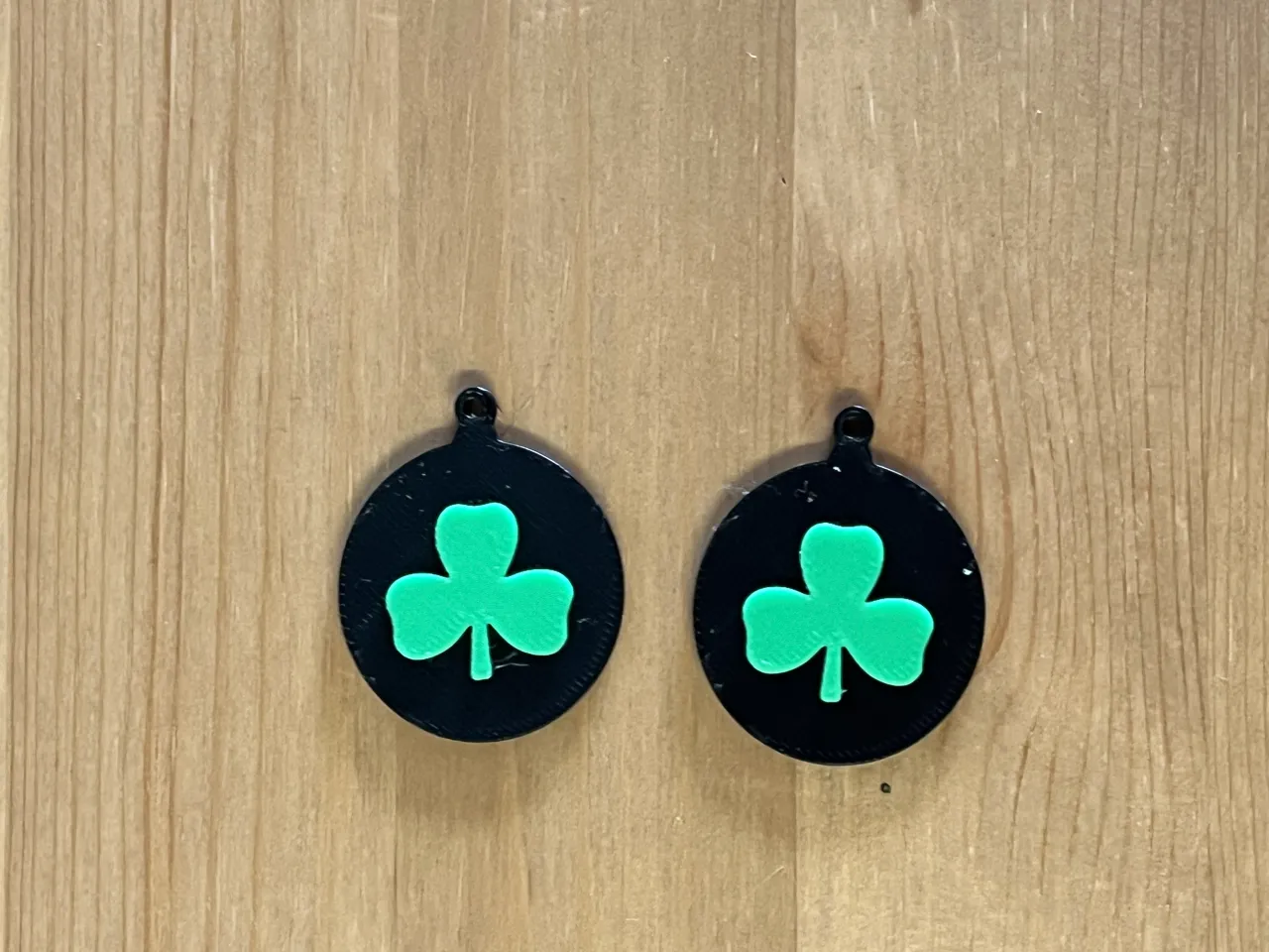 clover earrings view 2