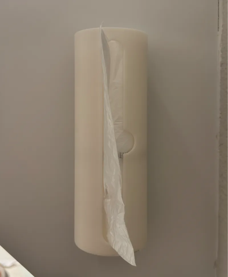Bag dispenser (H = 22 cm, D = 7.5 cm) - 10 gallons