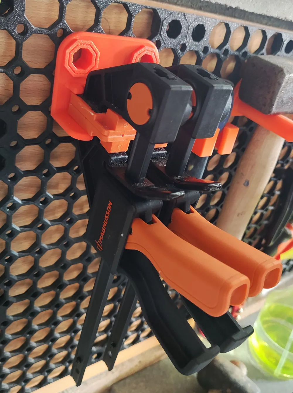 Dual 150mm Clamp Holder - Multiboard (13mm Thread) - Free 3D Print ...
