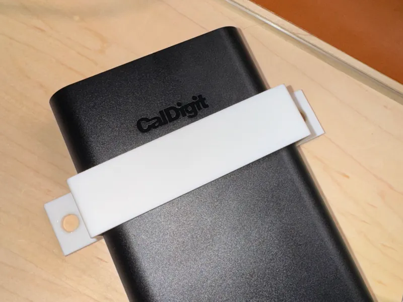 CalDigit TS5+ Power Brick Bracket - Under Desk