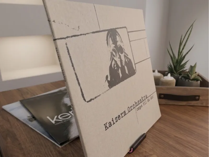 Wave - Now Playing Vinyl Record Stand