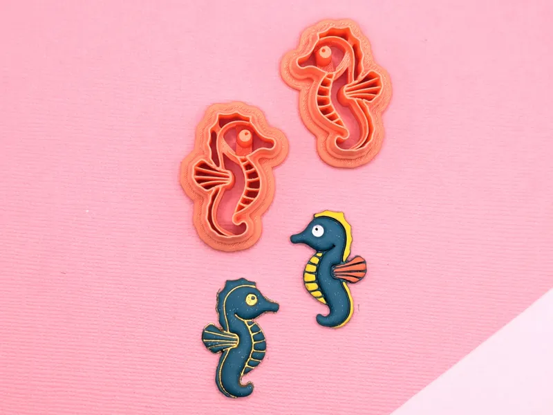 Seahorse Clay Cutter