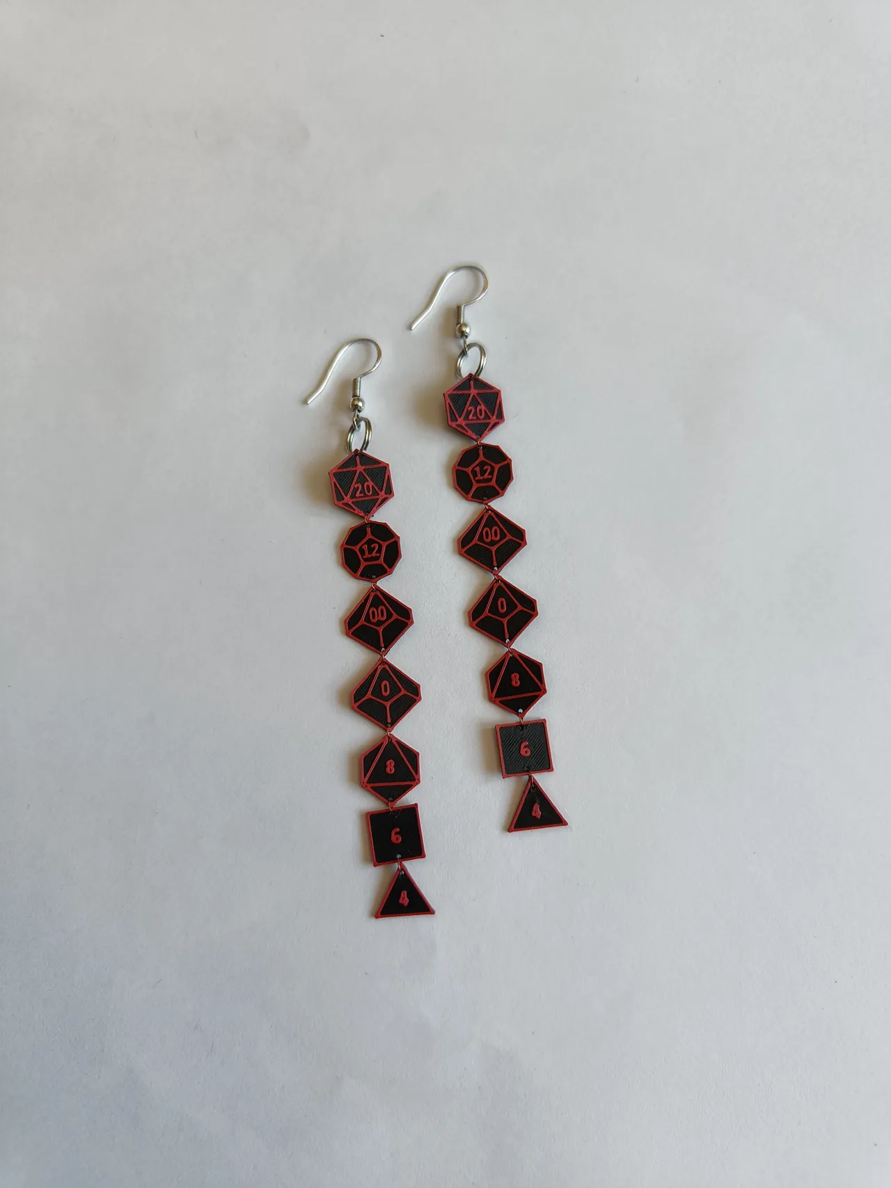 Diceset earrings view 2