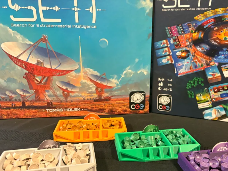 SETI - Player trays