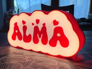 Caja de luz Alma
