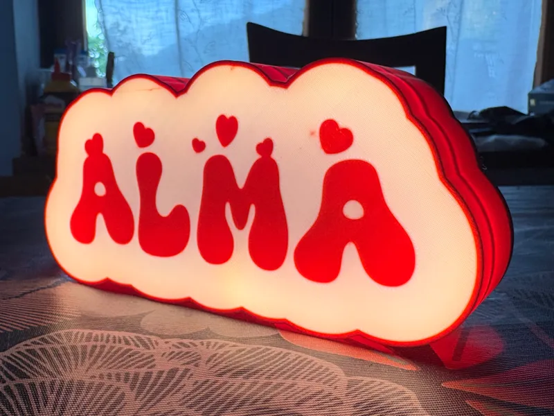 Caja de luz Alma