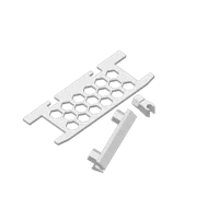 Support Dremel 4250-4300 avec range-câble pour mur alvéolé — photo 3
