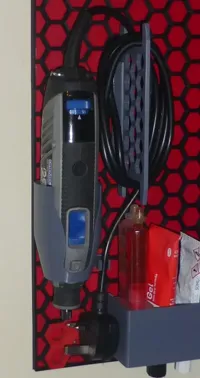 Support Dremel 4250-4300 avec range-câble pour mur alvéolé — photo 4