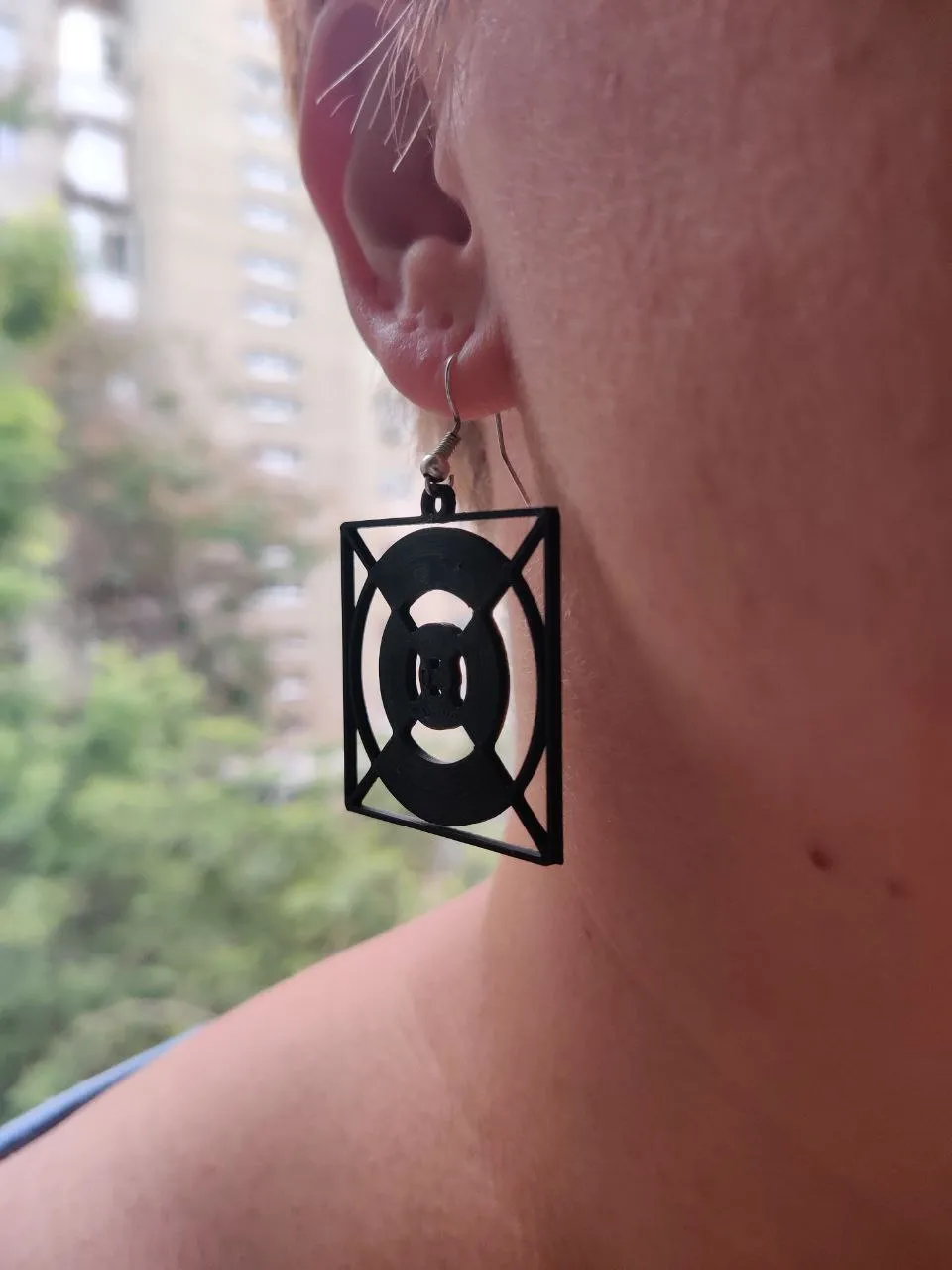 Axis earrings view 4
