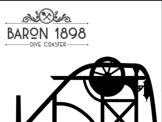 Silhouette Frame of Baron 1898 from the Efteling
