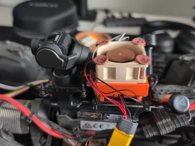 Fan mount to Walksnail Avatar HD Pro