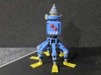 Blue Totebot Body 0.2mm layer, 5 walls, 25% infill