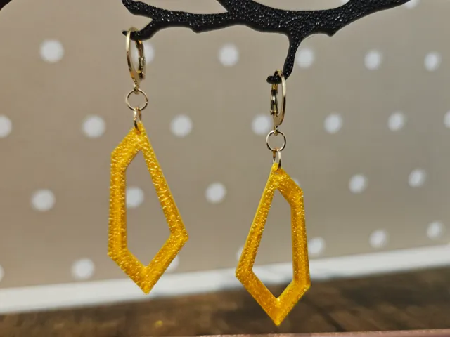 Boucles d'oreilles géométriques