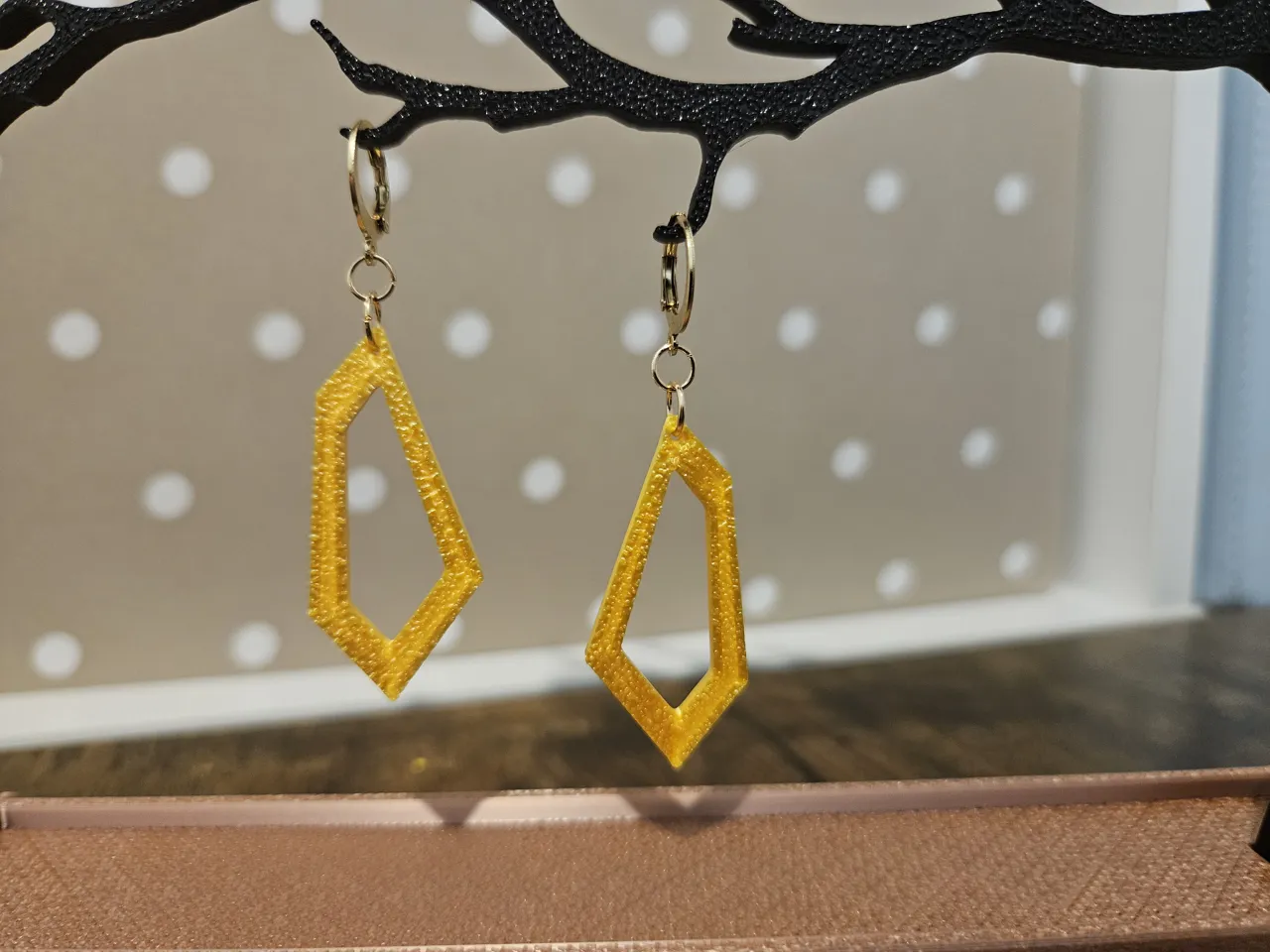 Boucles d'oreilles géométriques view 2