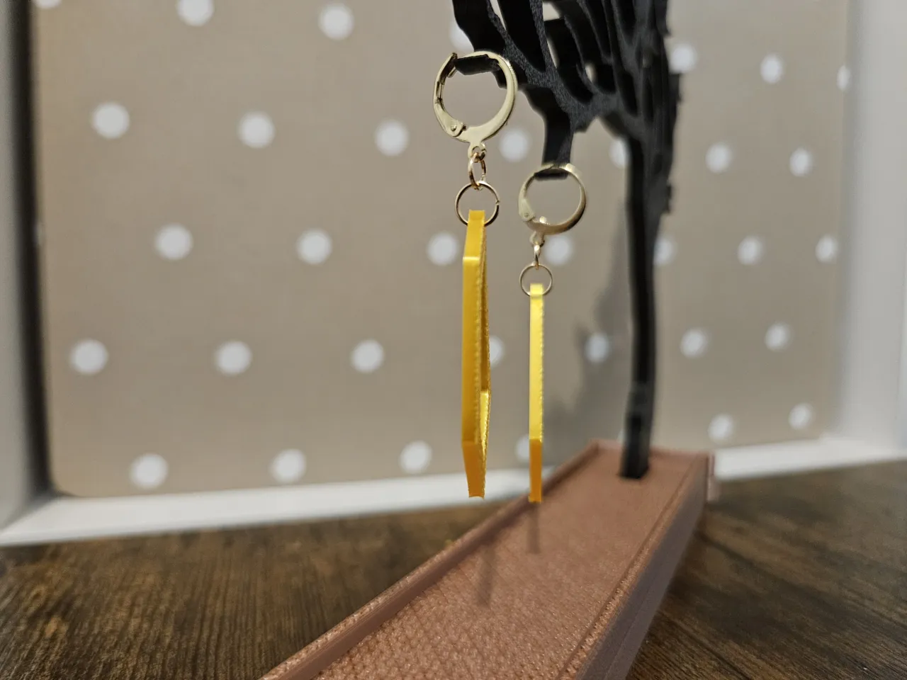 Boucles d'oreilles géométriques view 4