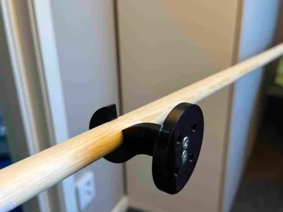 Clothing rack holder for 20mm pipe