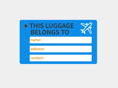 luggage tag