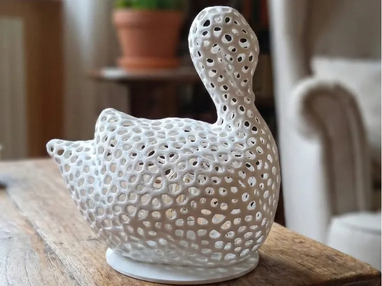Lampada cigno voronoi