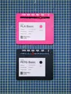 For printed Labels 0.2mm layer, 2 walls, 15% infill
