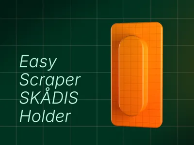 Bed Scraper SKÅDIS Holder