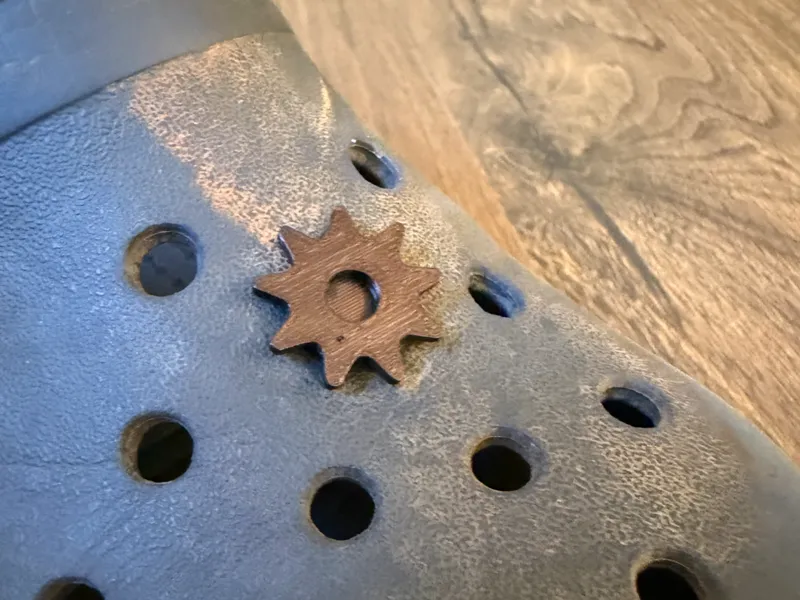 croc charm gear