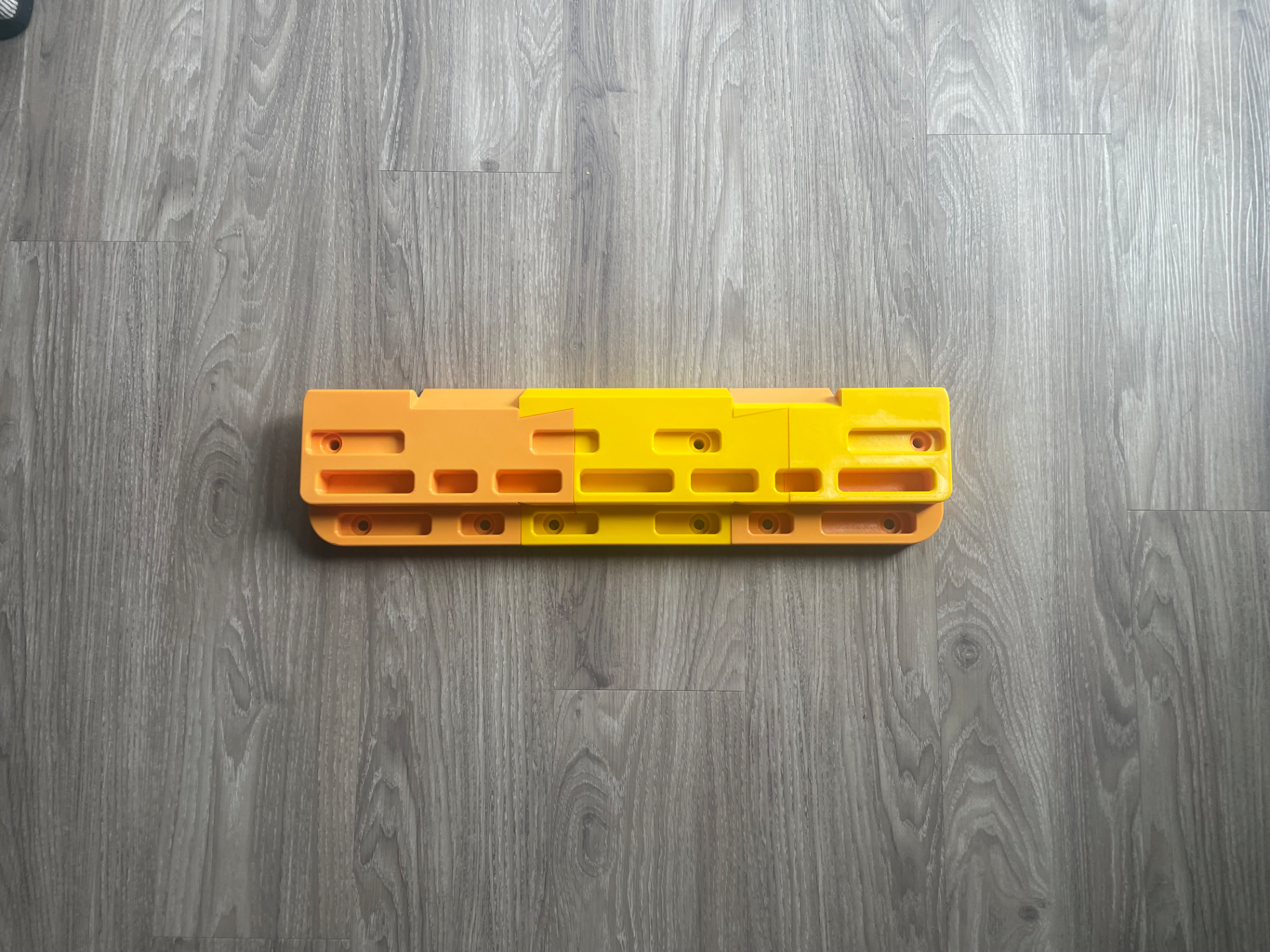 Three‑Piece Hangboard Trainer (Dovetail Connected)