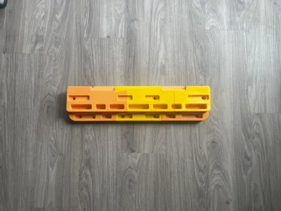 Three‑Piece Hangboard Trainer (Dovetail Connected)