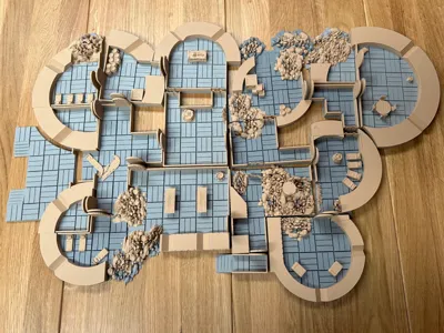 Cragmaw Castle - full battlemap D&D