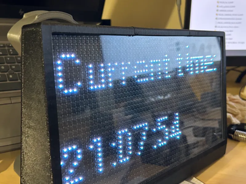 Neopixal 64x32 frame