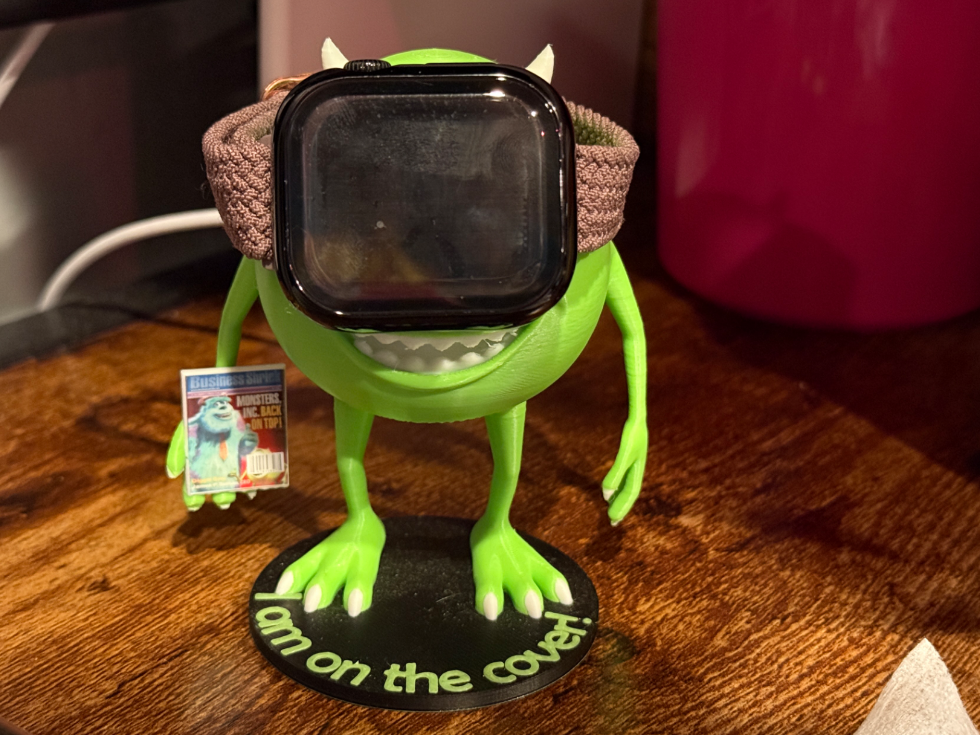 Mike Wazowski Apple Watch Holder & Charger